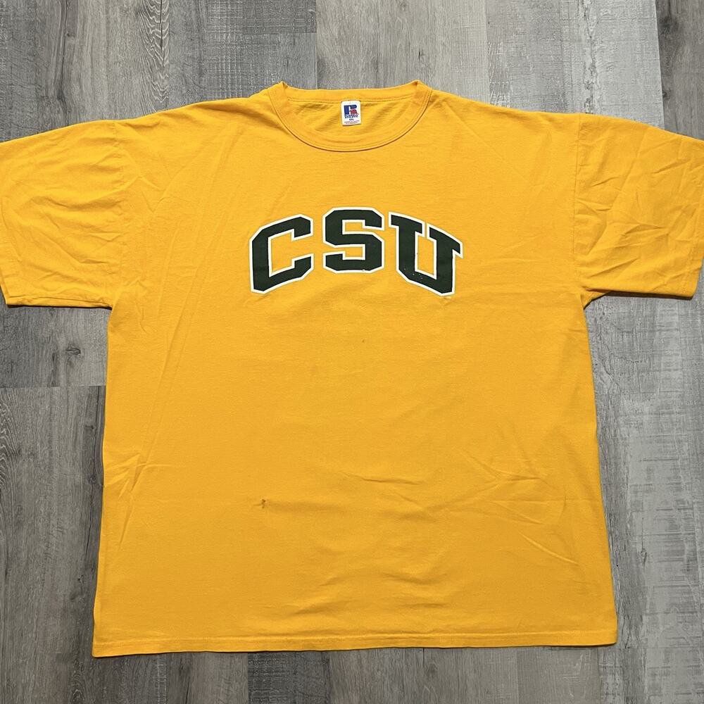 VTG Colorado State University Rams Russell Athletic Mens College 2XL T Shirt